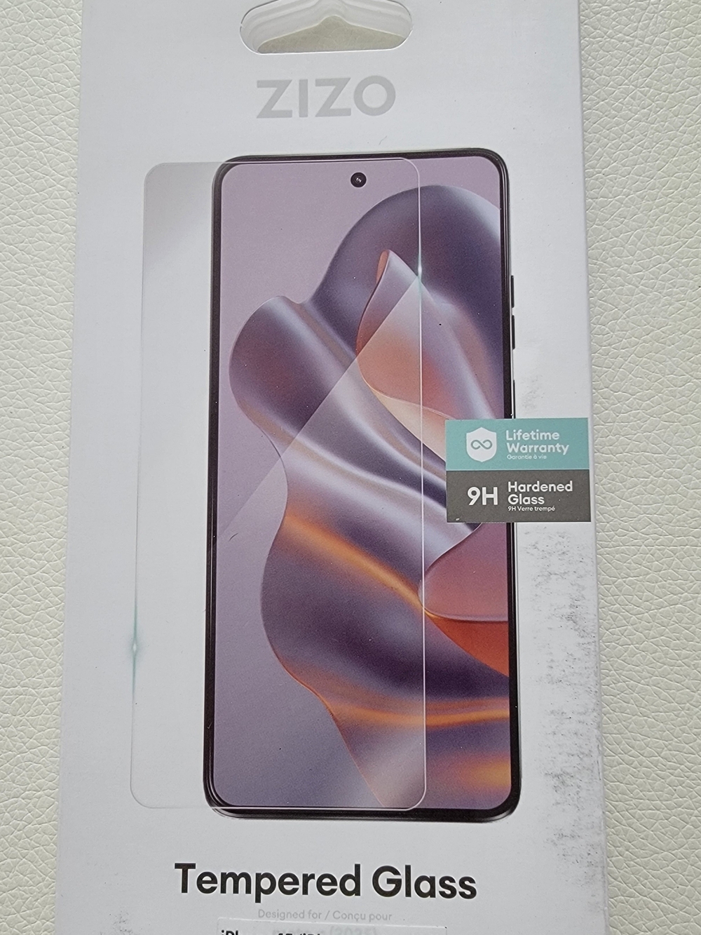 Zizo Tempered Glass Screen Protector for Iphone 15, 15 Pro